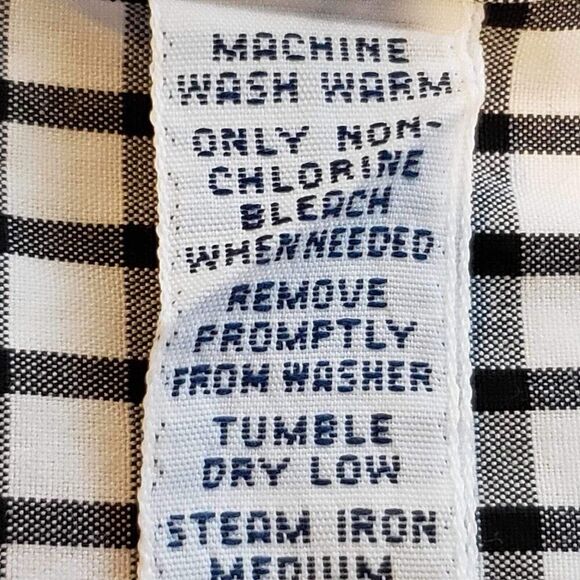 Polo Ralph Lauren Shirt Oxford Black Plaid Button Down LS Mens Size 16.5 XL - Picture 9 of 10